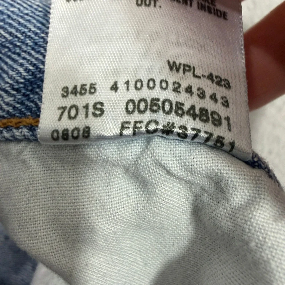 Vintage Levis 505 Regular Fit Jeans Men 38x32 (Fits 38x30) Blue y2k 2008 Western